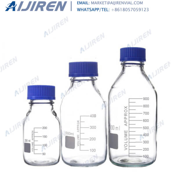 Customized lab glass 500ml media bottle Alibaba